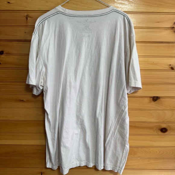 Marc Eckō Cut & Sew Y2K Affliction Style White Tee XXL - Picture 7 of 7